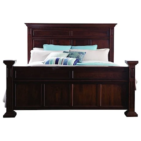 King Panel Bed